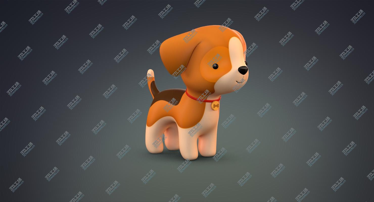 images/goods_img/2021040164/3D model Cute Cartoon Cat Dog Pack Collection/2.jpg